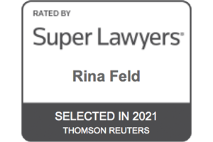 Super Lawyers Rina Feld 2021